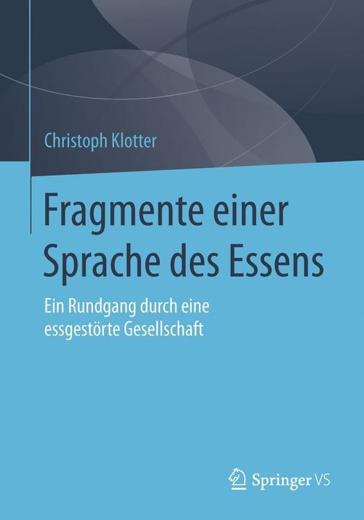 Produktbild: Fragmente einer Sprache des Essens
