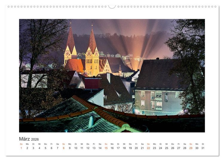 Produktbild: Eichst&auml;tt im Altm&uuml;hltal (hochwertiger Premium Wandkalender 2026 DIN A2 quer), Kunstdruck in Hochglanz