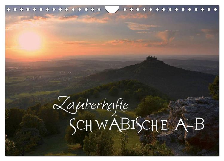 Produktbild: Zauberhafte Schw&auml;bische Alb (Wandkalender 2026 DIN A4 quer), CALVENDO Monatskalender
