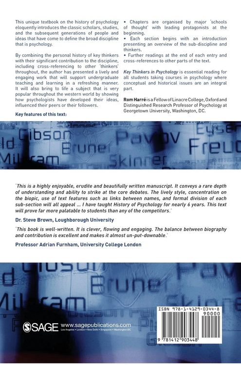 Produktbild: Key Thinkers in Psychology