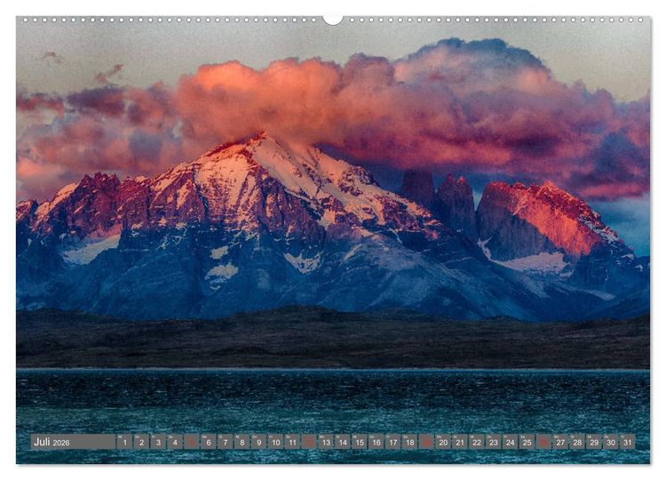 Produktbild: Traumwelt Chile (hochwertiger Premium Wandkalender 2026 DIN A2 quer), Kunstdruck in Hochglanz