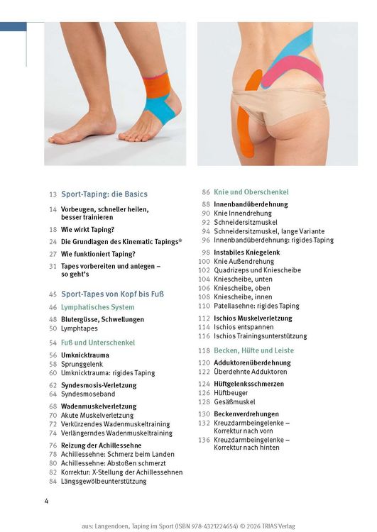 Produktbild: Taping im Sport