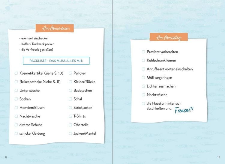 Produktbild: Reisetagebuch (Fische)