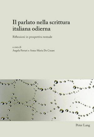 Produktbild: Il parlato nella scrittura italiana odierna