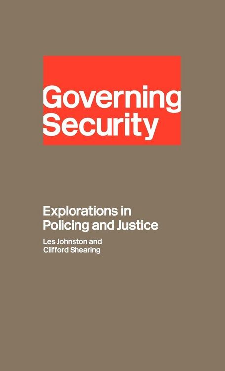 Produktbild: Governing Security
