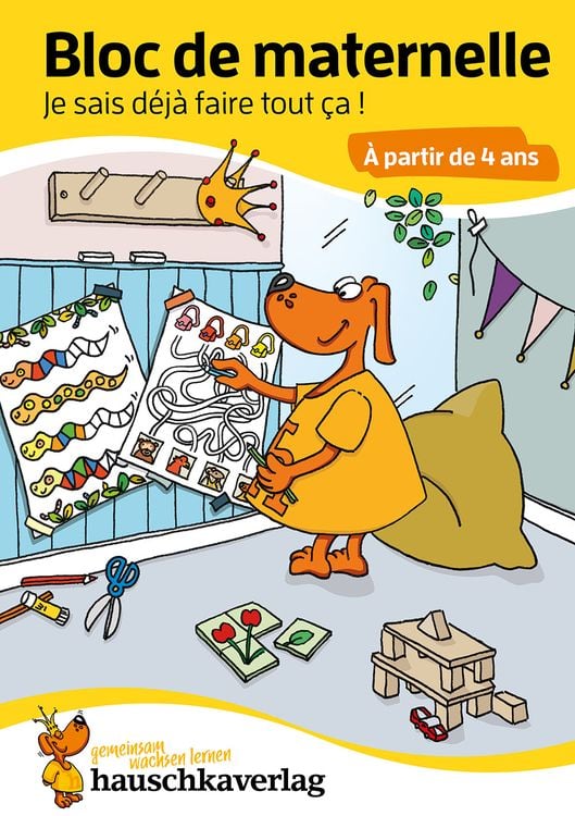 Bild vom Artikel Bloc de maternelle à partir de 4 ans - Mon cahier d'ecole maternelle - coloriage enfant - cahier vacances 4 ans vom Autor Ulrike Maier