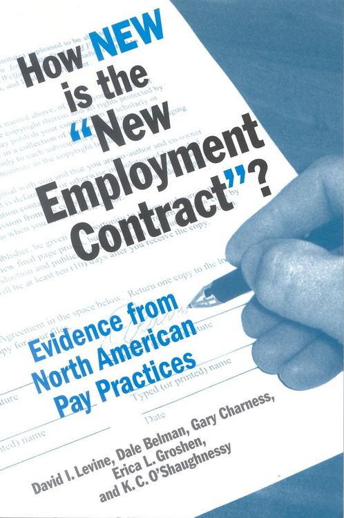 Produktbild: How New Is the &quote;New Employment Contract&quote;?