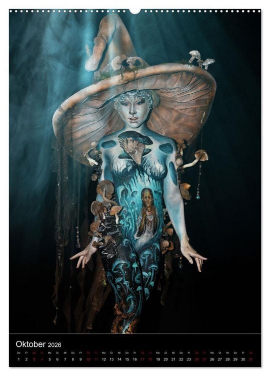 Produktbild: World Bodypainting Festival: Generation NEXT (hochwertiger Premium Wandkalender 2026 DIN A2 hoch), Kunstdruck in Hochglanz