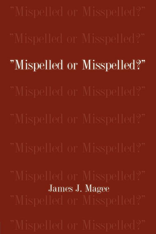 Produktbild: Mispelled or Misspelled?
