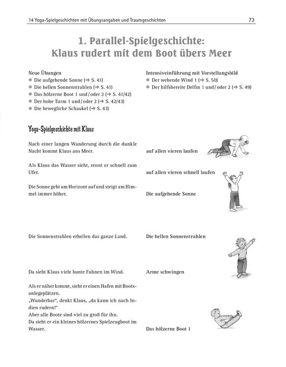 Produktbild: Das Kinderyoga-Spielebuch