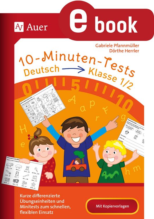 Produktbild: 10-Minuten-Tests Deutsch - Klasse 1/2