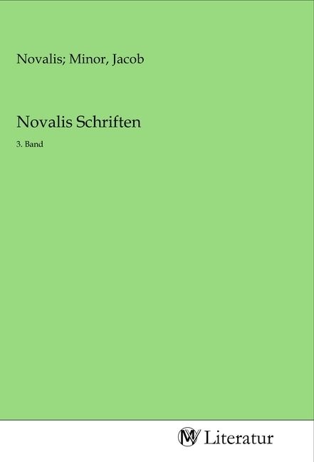 Produktbild: Novalis Schriften