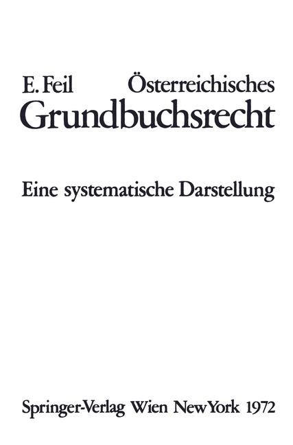 Produktbild: &Ouml;sterreichisches Grundbuchsrecht