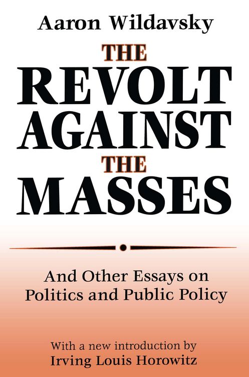Produktbild: The Revolt Against the Masses