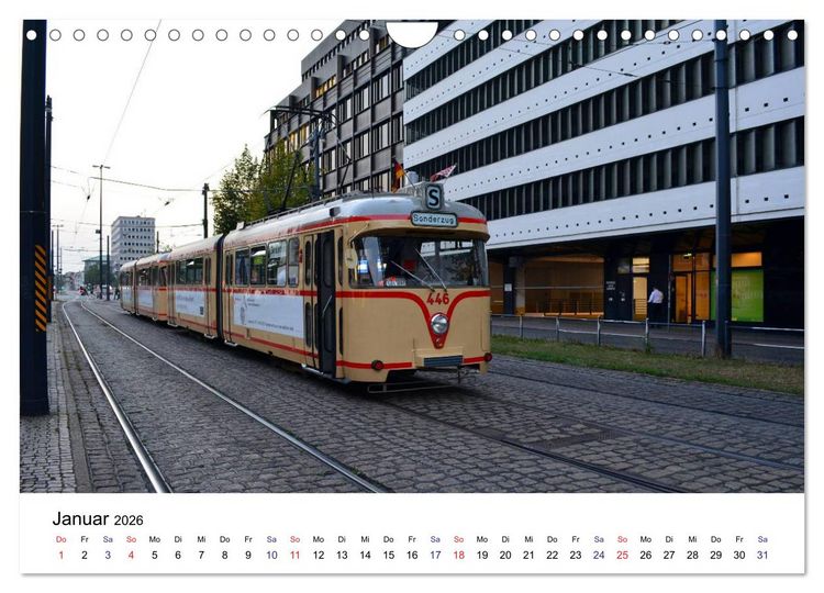 Produktbild: Stra&szlig;enbahnen in Europa (Wandkalender 2026 DIN A4 quer), CALVENDO Monatskalender