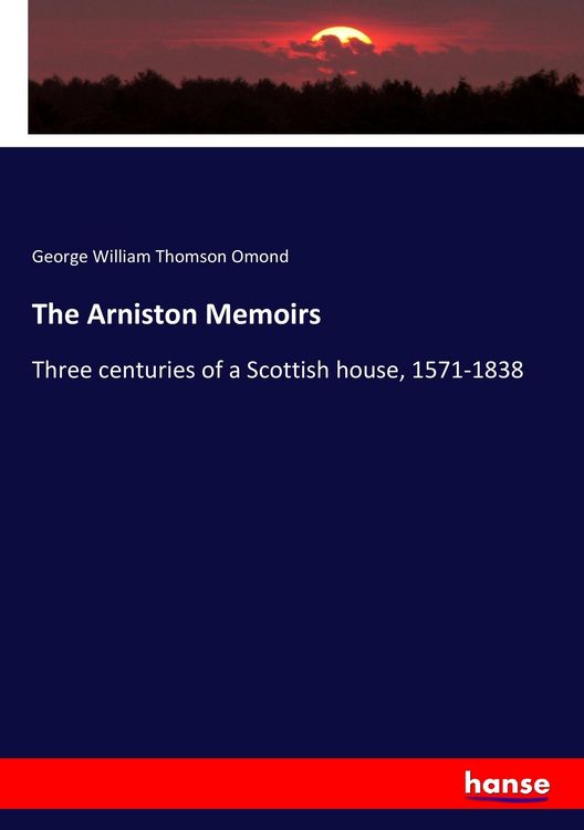 Produktbild: The Arniston Memoirs