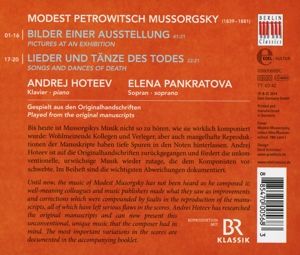 Produktbild: Bilder Einer Ausstellung/Lieder+T&auml;nze Des Todes