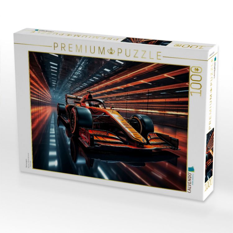 Produktbild: CALVENDO Puzzle Rennwagen | 1000 Teile Lege-Gr&ouml;&szlig;e 64x48cm Foto-Puzzle f&uuml;r gl&uuml;ckliche Stunden