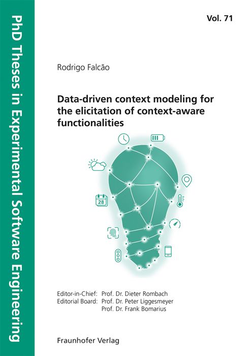 Produktbild: Data-driven context modeling for the elicitation of context-aware functionalities
