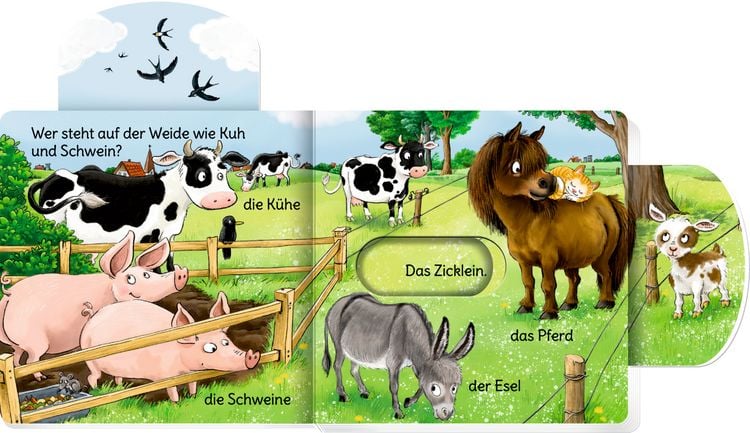 Produktbild: minifanten 49: Schieb mal, sag mal! Wer wohnt auf dem Hof?
