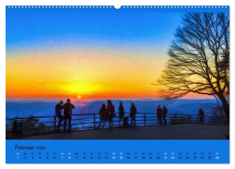 Produktbild: Malerisches Marburg (Wandkalender 2026 DIN A2 quer), CALVENDO Monatskalender