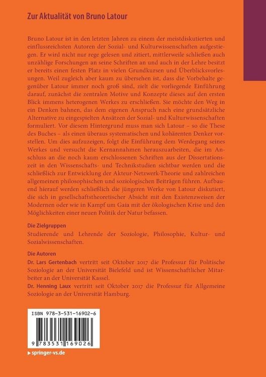 Produktbild: Zur Aktualit&auml;t von Bruno Latour