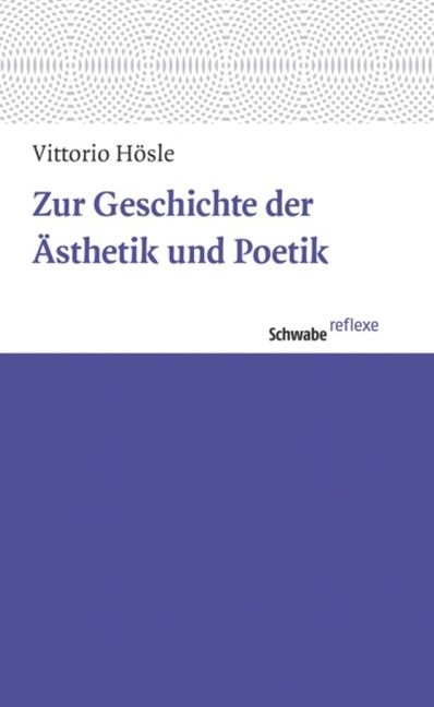 Produktbild: Zur Geschichte der &Auml;sthetik und Poetik