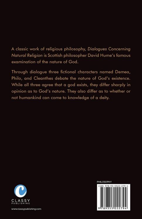Produktbild: Dialogues Concerning Natural Religion
