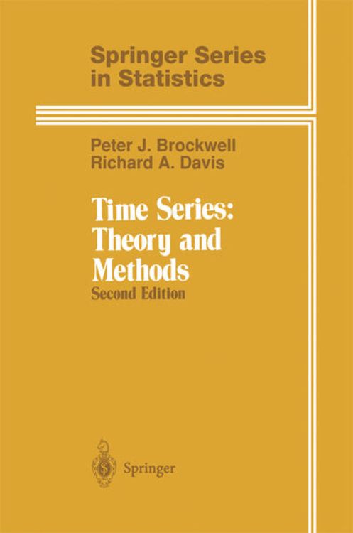 Produktbild: Time Series: Theory and Methods