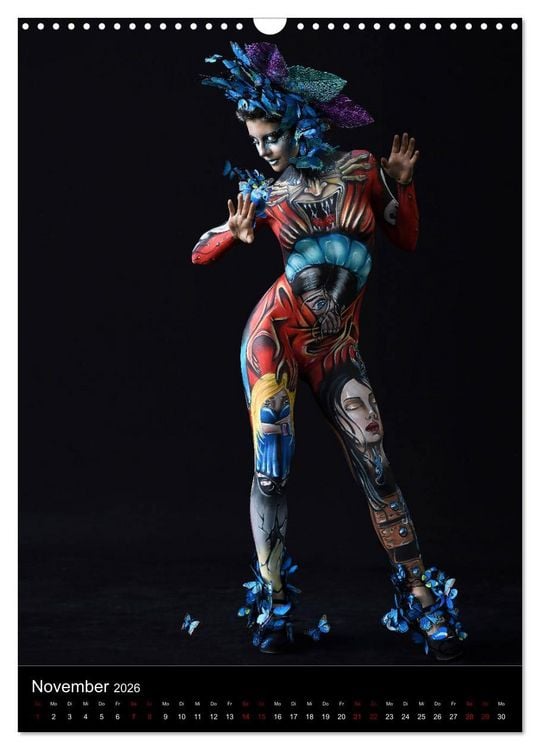 Produktbild: World Bodypainting Festival #21 (Wandkalender 2026 DIN A3 hoch), CALVENDO Monatskalender