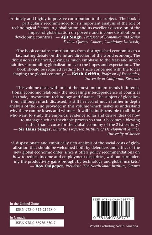 Produktbild: Globalization, Growth and Marginalization