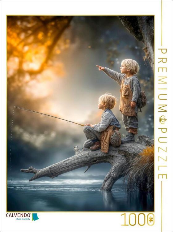 Produktbild: CALVENDO Puzzle Es gibt so viel zu entdecken | 1000 Teile Lege-Gr&ouml;&szlig;e 64x48cm Foto-Puzzle f&uuml;r gl&uuml;ckliche Stunden