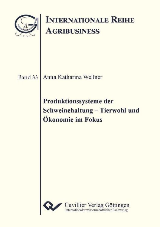 Produktbild: Produktionssysteme der Schweinehaltung