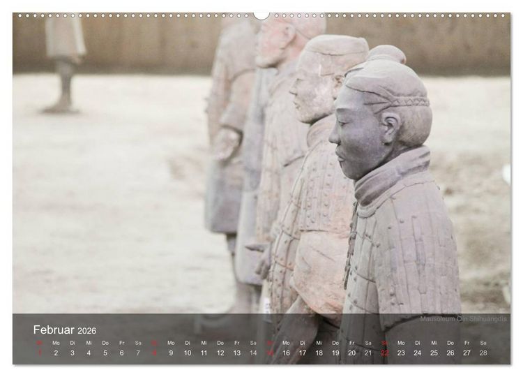 Produktbild: Erlebe China (Wandkalender 2026 DIN A2 quer), CALVENDO Monatskalender