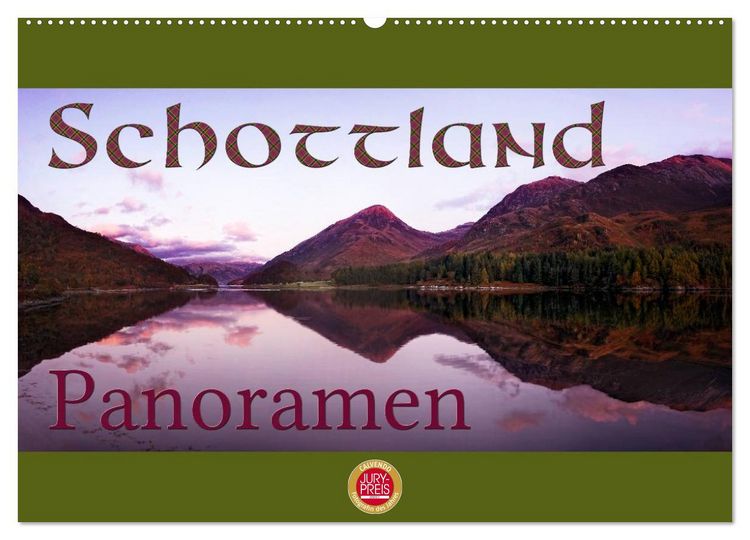 Produktbild: Schottland Panoramen (Wandkalender 2026 DIN A2 quer), CALVENDO Monatskalender