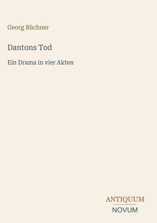 Produktbild: Dantons Tod