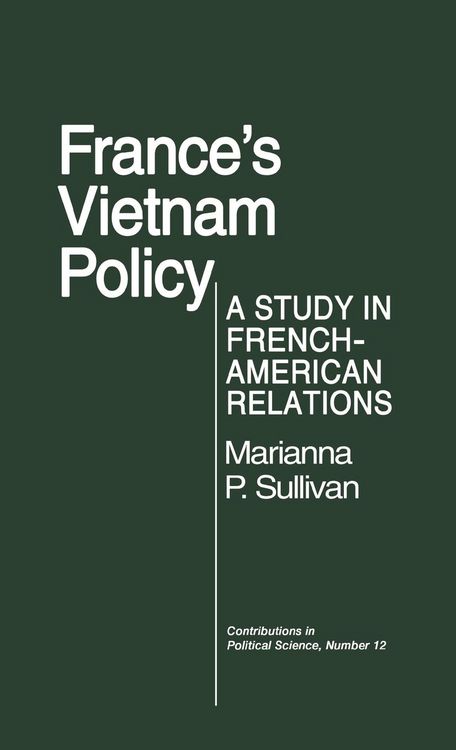Produktbild: France's Vietnam Policy