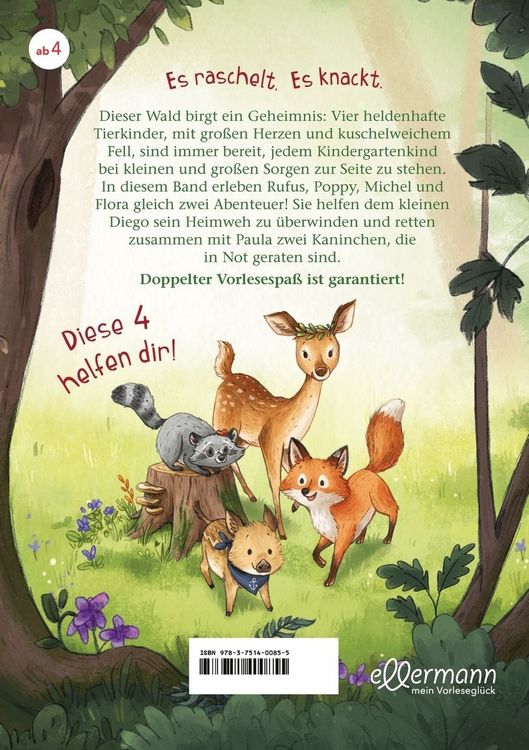Produktbild: Die wilden Waldhelden. Die Helferbande f&uuml;r alle Kindergartenkinder