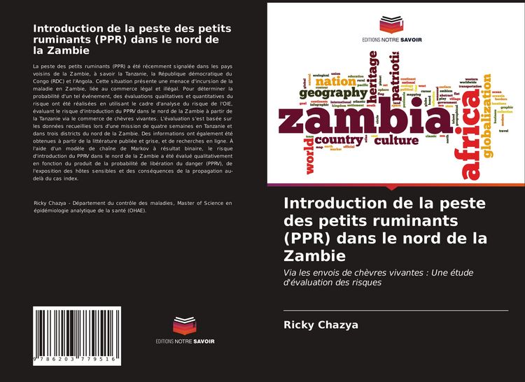 Produktbild: Introduction de la peste des petits ruminants (PPR) dans le nord de la Zambie