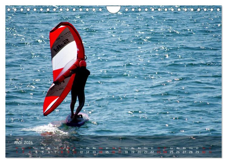 Produktbild: Plaisirs nautiques (Calendrier mural 2026 DIN A4 vertical), CALVENDO calendrier mensuel