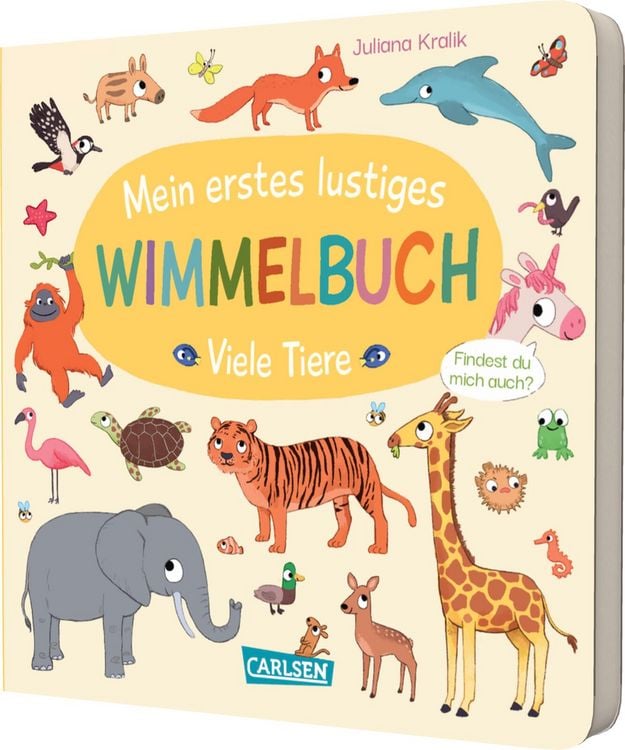 Produktbild: Mein erstes lustiges Wimmelbuch: Viele Tiere