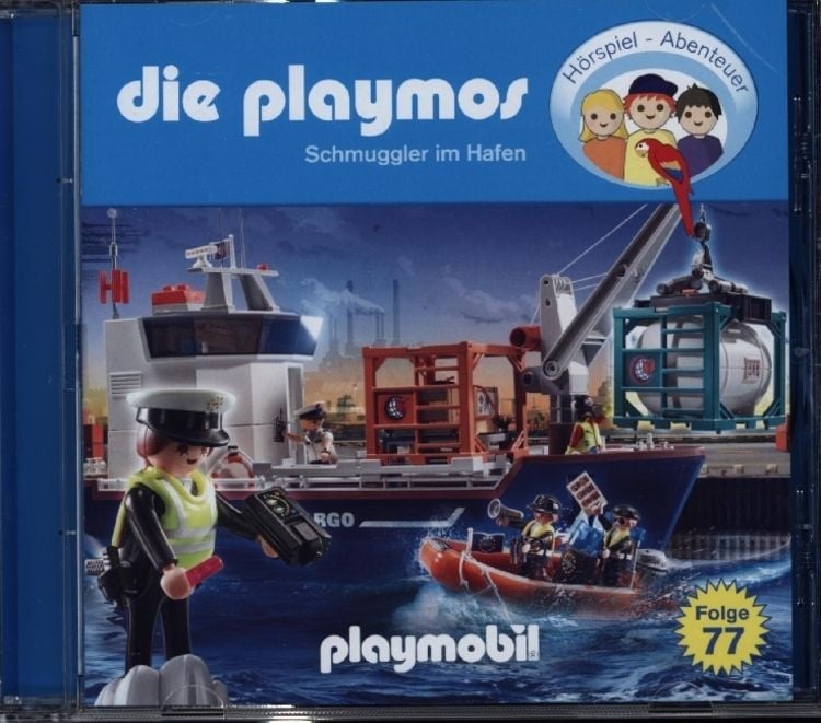 Produktbild: Die Playmos - Das Original Playmobil Hörspiel, Folge 77: Schmuggler im Hafen
