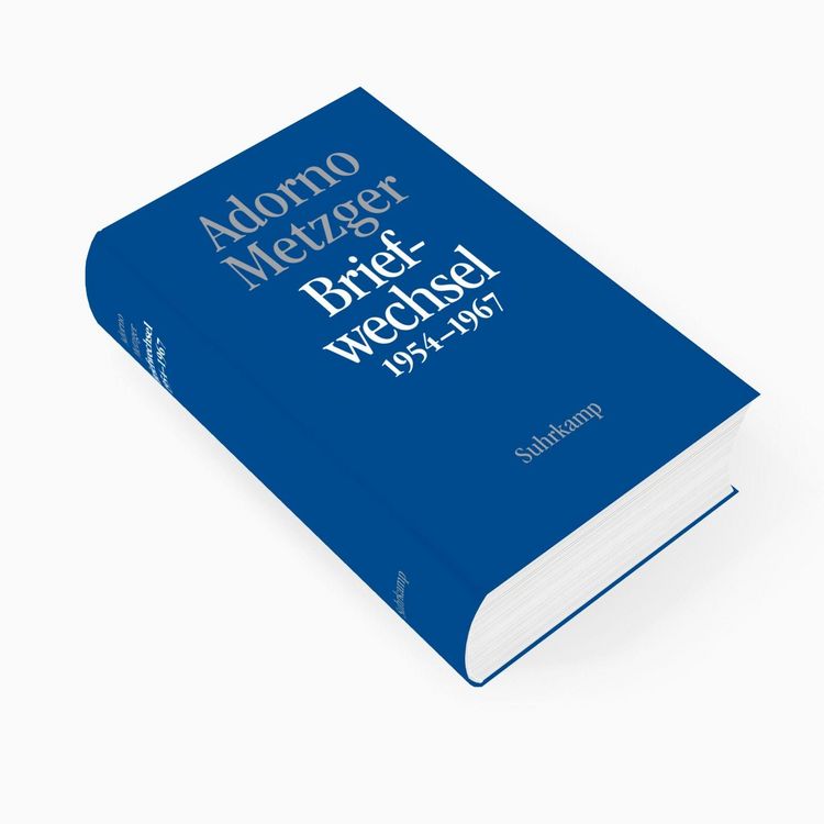 Produktbild: Theodor W. Adorno, Heinz-Klaus Metzger, Briefwechsel 1954-1967