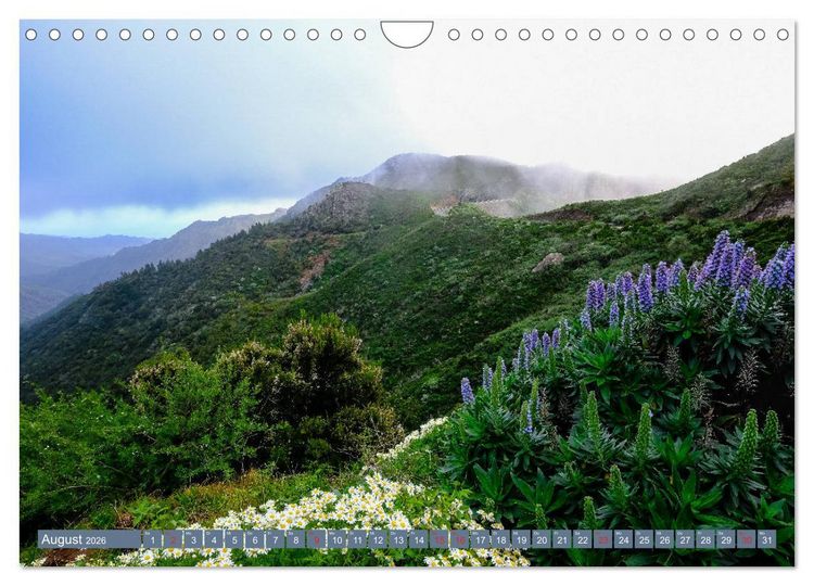 Produktbild: La Gomera - Vielseitige Insel (Wandkalender 2026 DIN A4 quer), CALVENDO Monatskalender