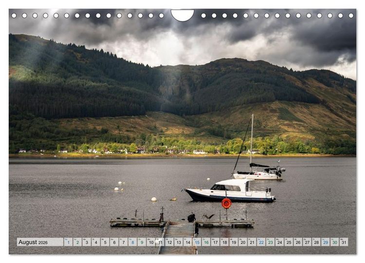 Produktbild: Mein Schottland - Landschaften (Wandkalender 2026 DIN A4 quer), CALVENDO Monatskalender
