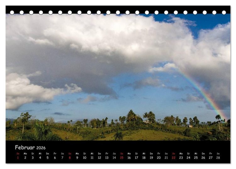 Produktbild: Dominikanische Republik Land & Leute (Tischkalender 2026 DIN A5 quer), CALVENDO Monatskalender