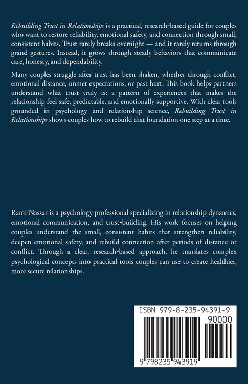 Produktbild: Rebuilding Trust in Relationships