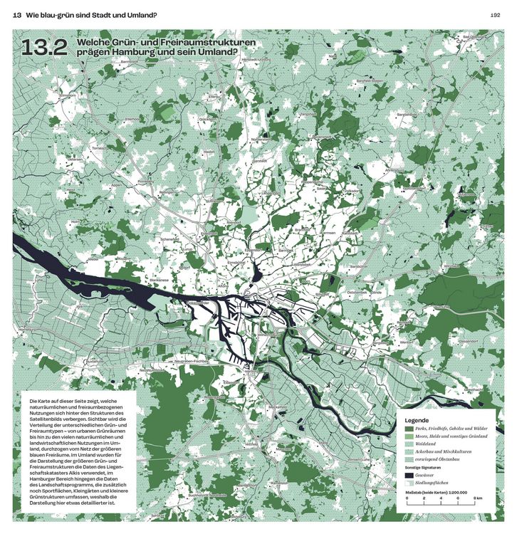 Produktbild: Stadt-Umland-Atlas Hamburg