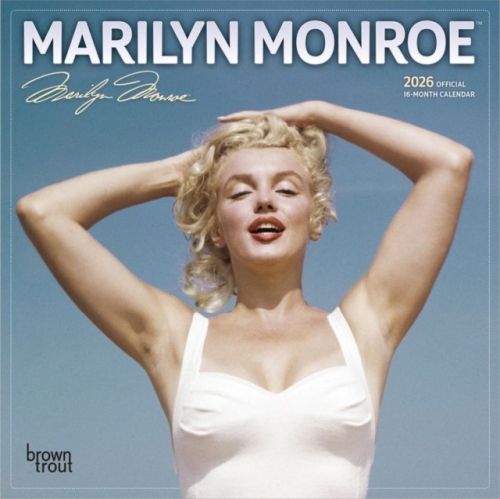 Produktbild: Marilyn Monroe Official 2026 7 X 14 Inch (Hanging) Monthly Mini Wall Calendar