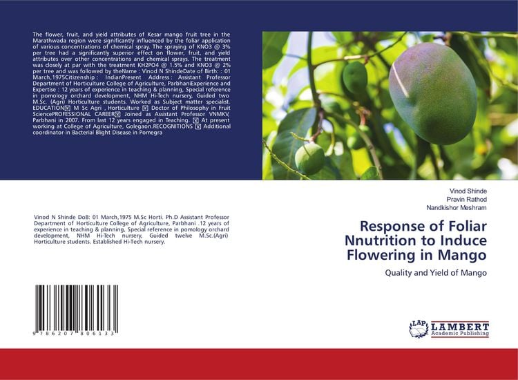 Produktbild: Response of Foliar Nnutrition to Induce Flowering in Mango